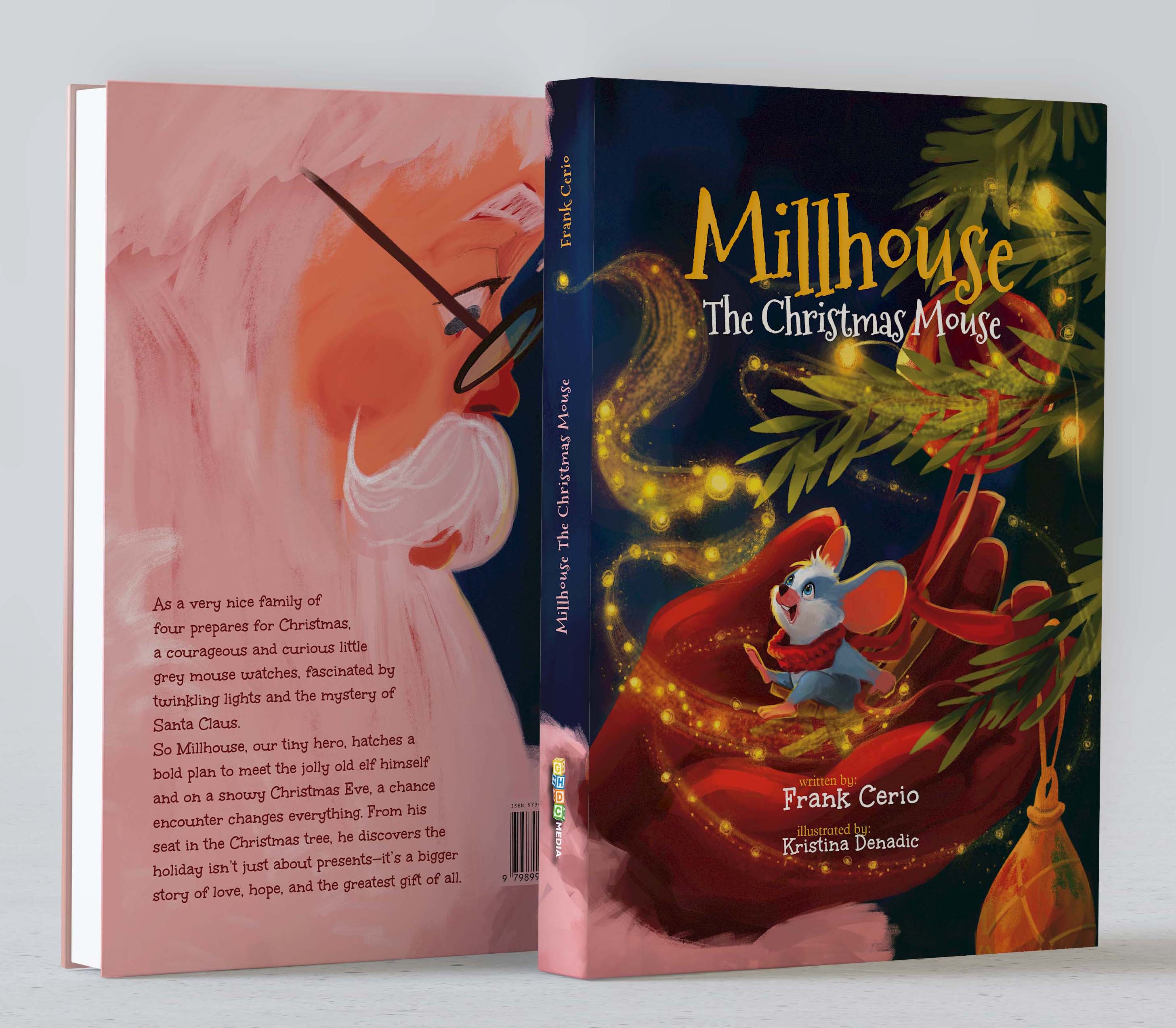 Millhouse The Christmas Mouse Hardcover Book